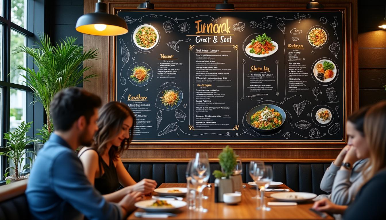 découvrez pourquoi l'ardoise menu s'impose comme la tendance culinaire incontournable de 2025. originale, personnalisable et conviviale, elle séduit de plus en plus de restaurants et d'amateurs de gastronomie.