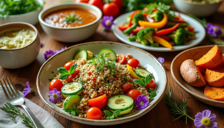 découvrez nos idées de menus végétariens pas chers pour 2025 : des recettes savoureuses, faciles à préparer et adaptées à tous les budgets, pour régaler famille et amis sans vous ruiner !