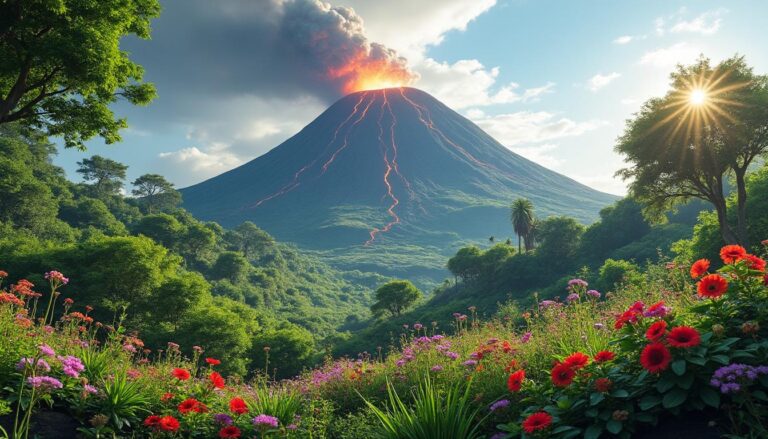 découvrez comment les secrets volcaniques peuvent enrichir votre sol pour un jardin sain, vibrant et florissant toute l'année.