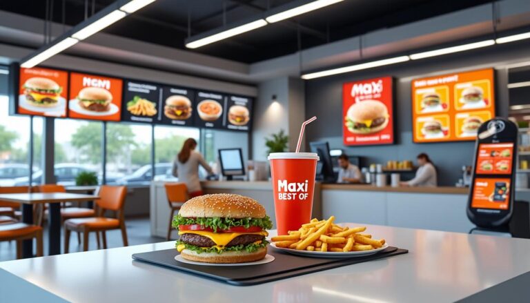 Quel est le prix du menu maxi best of en 2025 ?