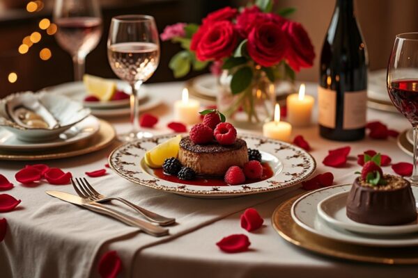 savourez un menu gastronomique exquis idéal pour une saint-valentin inoubliable, alliant saveurs raffinées et ambiance romantique pour célébrer l'amour.