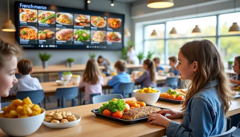 Découverte du menu de la cantine de Brive pour 2025
