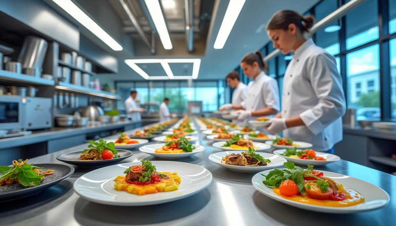 explorez le menu innovant et créatif du restaurant de notre lycée hôtelier en 2025, alliant saveurs modernes et savoir-faire traditionnel.