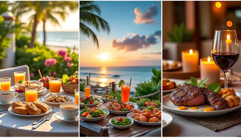 profitez de vos vacances en toute tranquillité avec notre formule tout compris à l’hôtel, incluant petit-déjeuner, déjeuner et dîner sans souci.