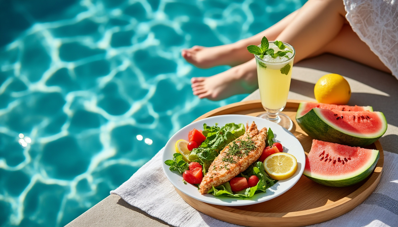 découvrez un menu estival rafraîchissant pour l’été 2025, à savourer les pieds dans l’eau : saveurs de saison, fraîcheur et plaisir au bord de l’eau.